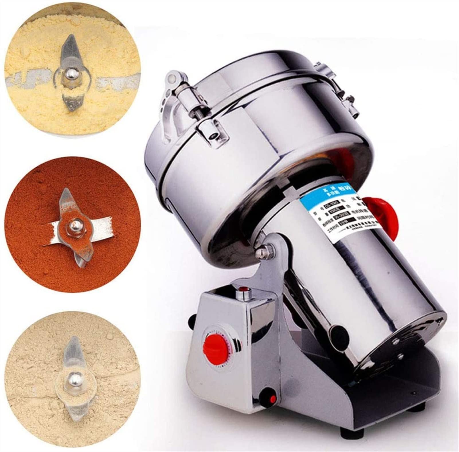 1000G ステンレススチール製小型家庭用グラインダー、電動グラインダー